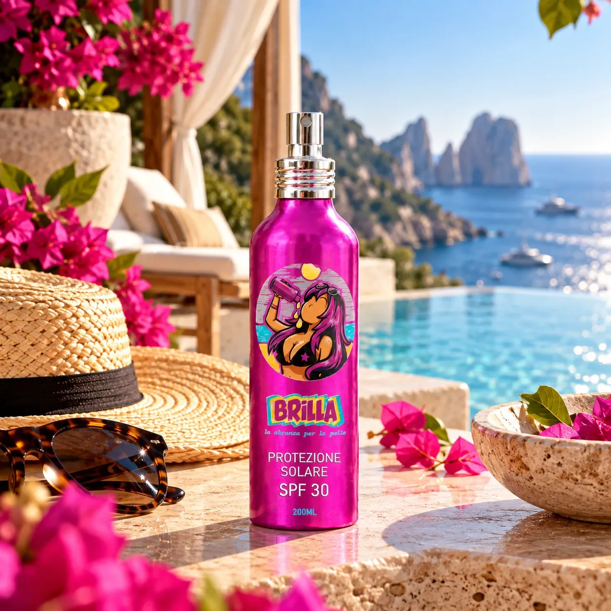 BRILLA PROTEZIONE SOLARE SPF 30 200ML - LA GURU DEI CAPELLI