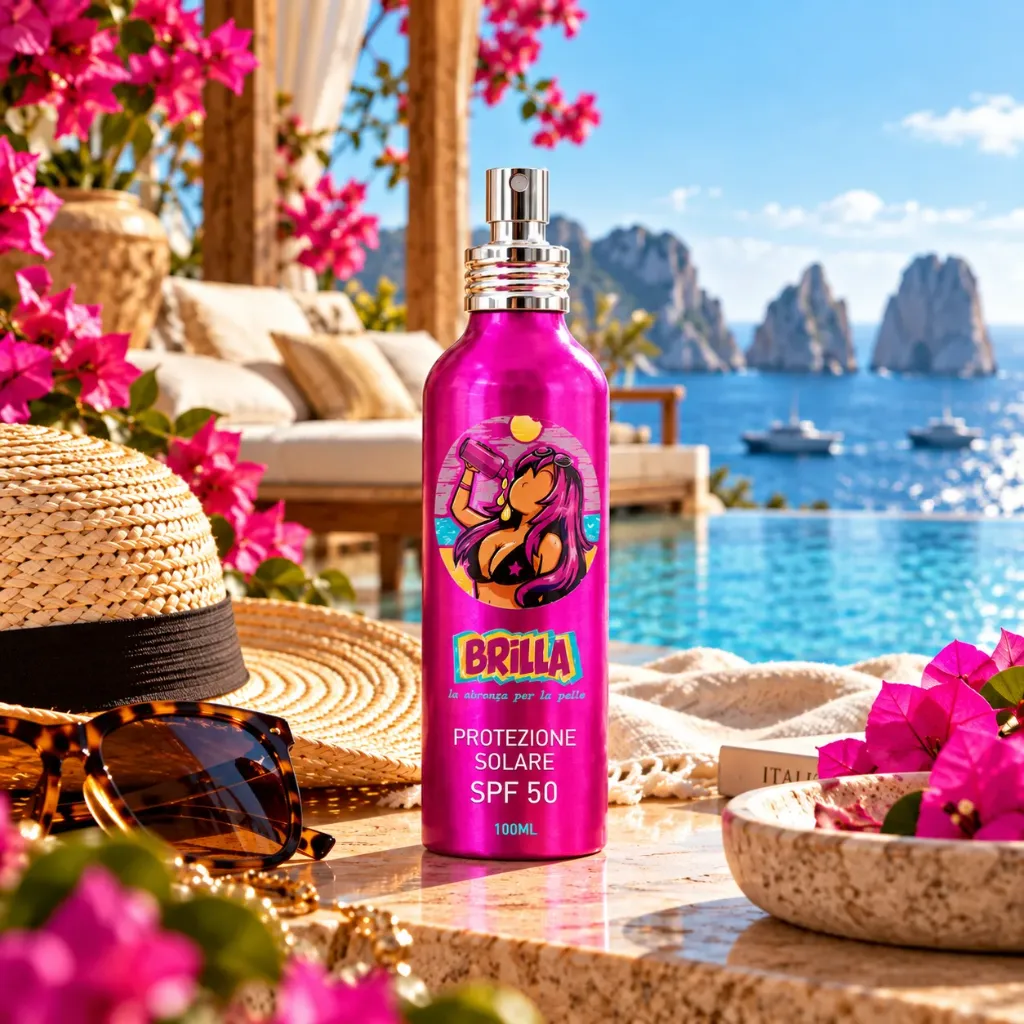 BRILLA PROTEZIONE SOLARE SPF 50 100ML - LA GURU DEI CAPELLI